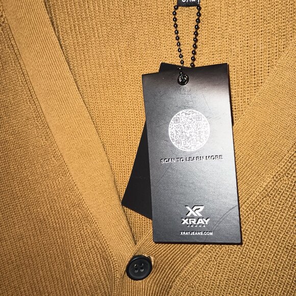 NEW X RAY Men's Cotton Cardigan Sweater 3XL - Picture 9 of 13